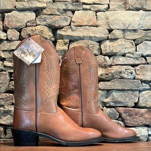 Old West Women’s Corona Calfskin Western Boots